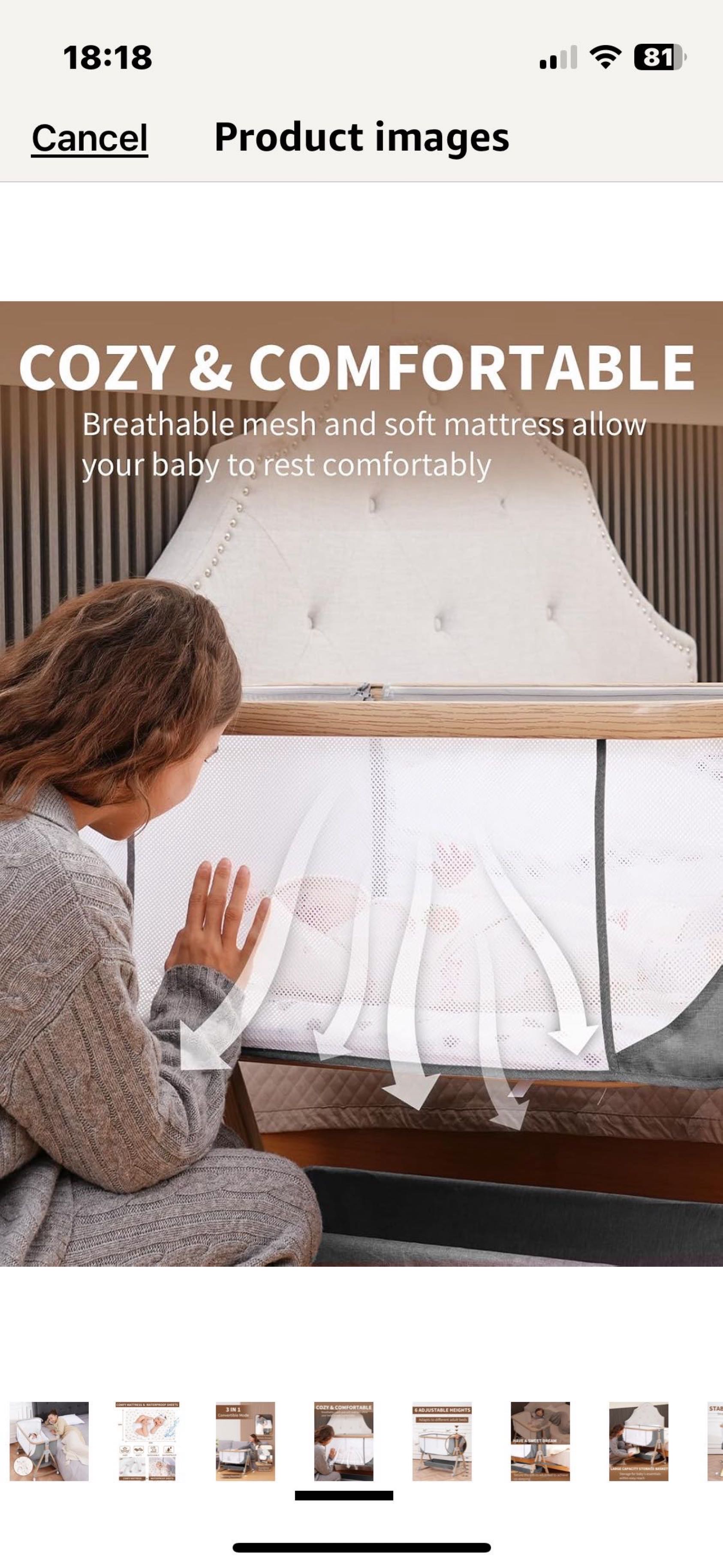 Baby bassinet  - 4