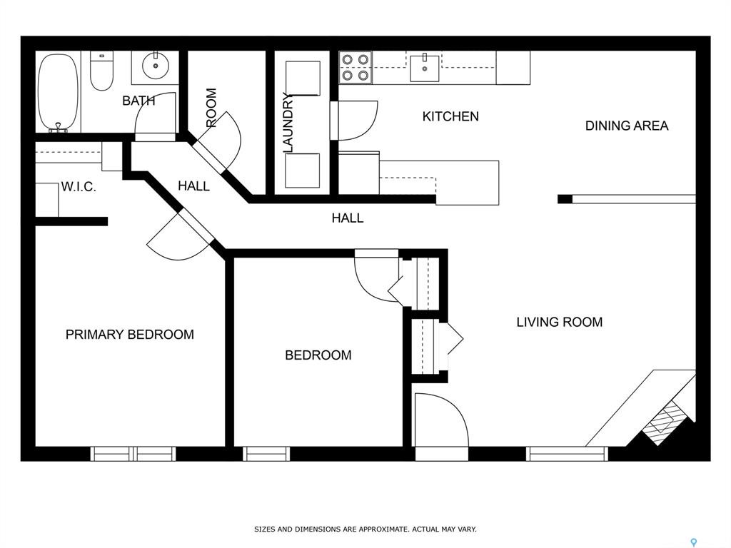 东区花园式公寓，两室一卫，可拎包入住 - 8