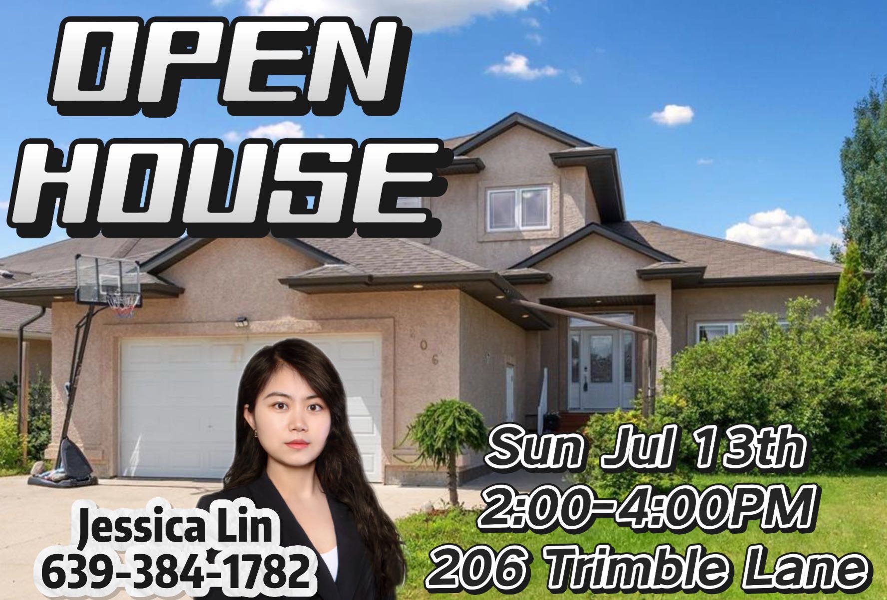 OPEN HOUSE 开放参观7月13日周日2:00-4:00PM