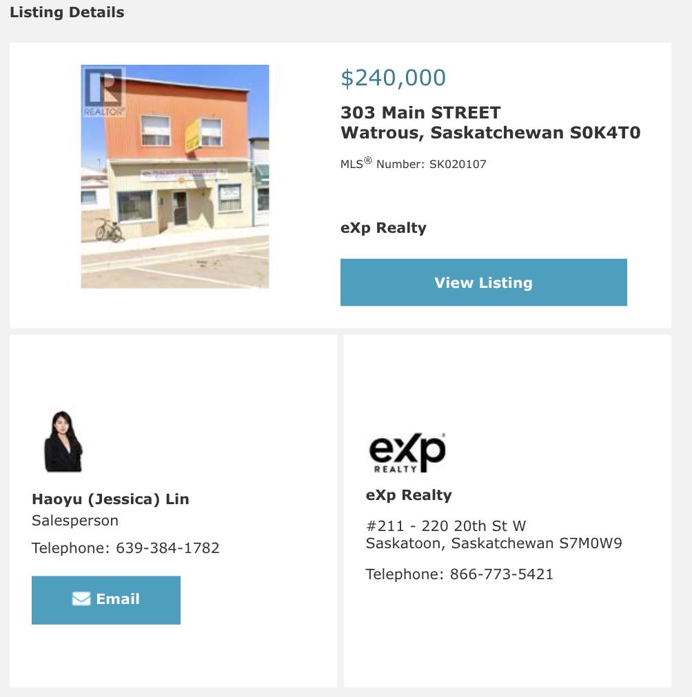 New Listing✨【萨省热门小镇Watrous】超值餐厅+住宅整栋出售✨距离萨斯卡通仅