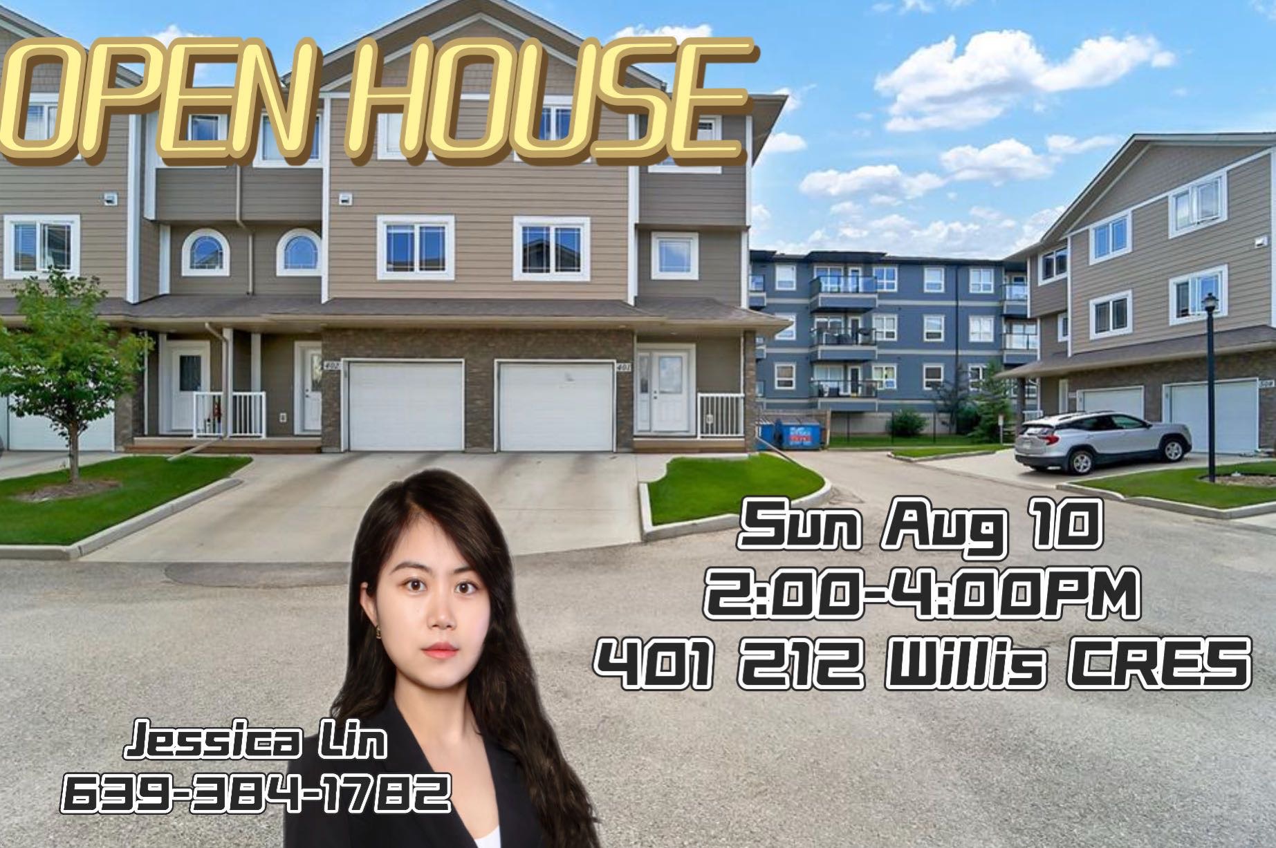 OPEN HOUSE开放参观周日8月10日2:00-4:00PM