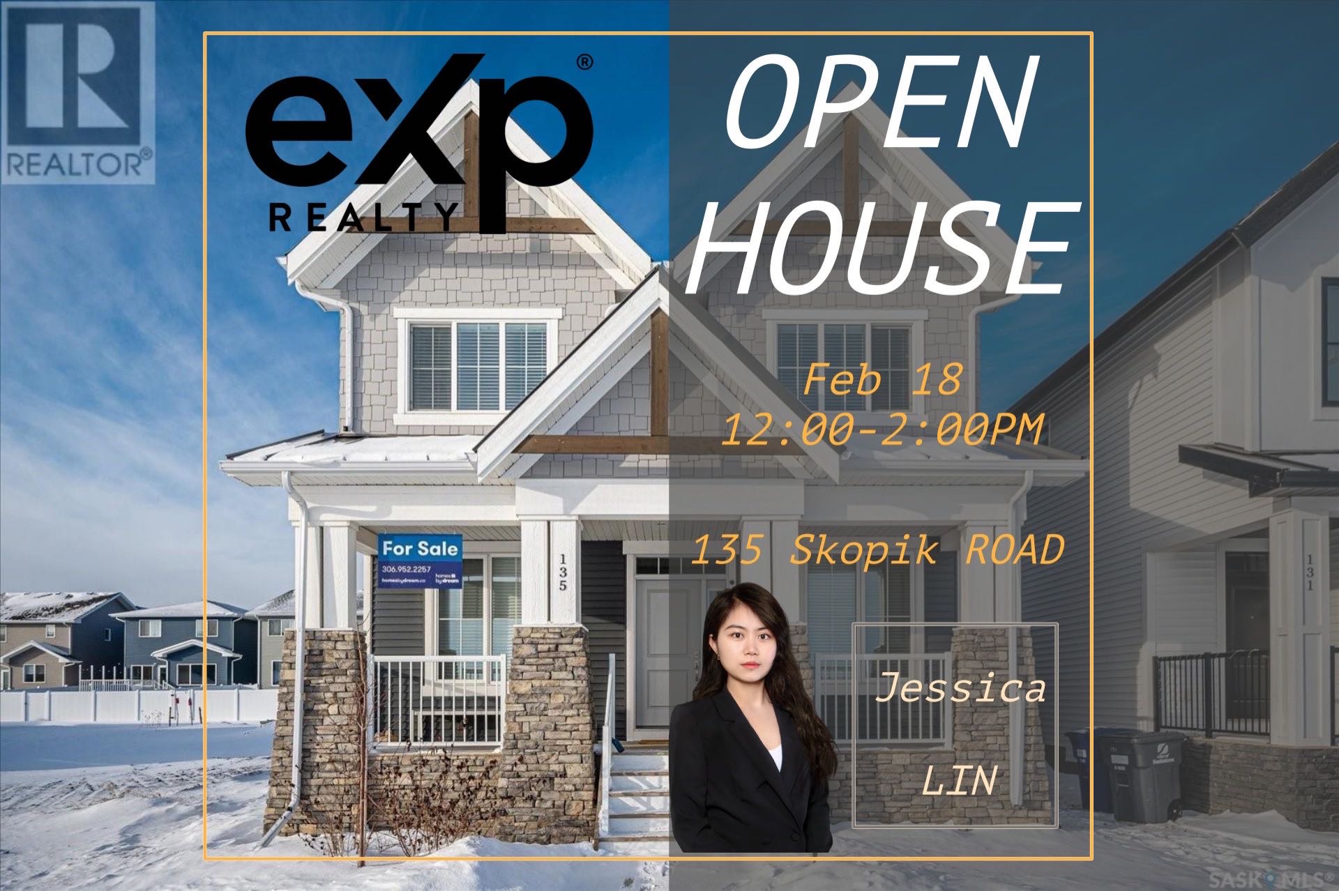 最新降价开放看房参观2月18日 周六12:00-2:00pm 135 Skopik ROAD