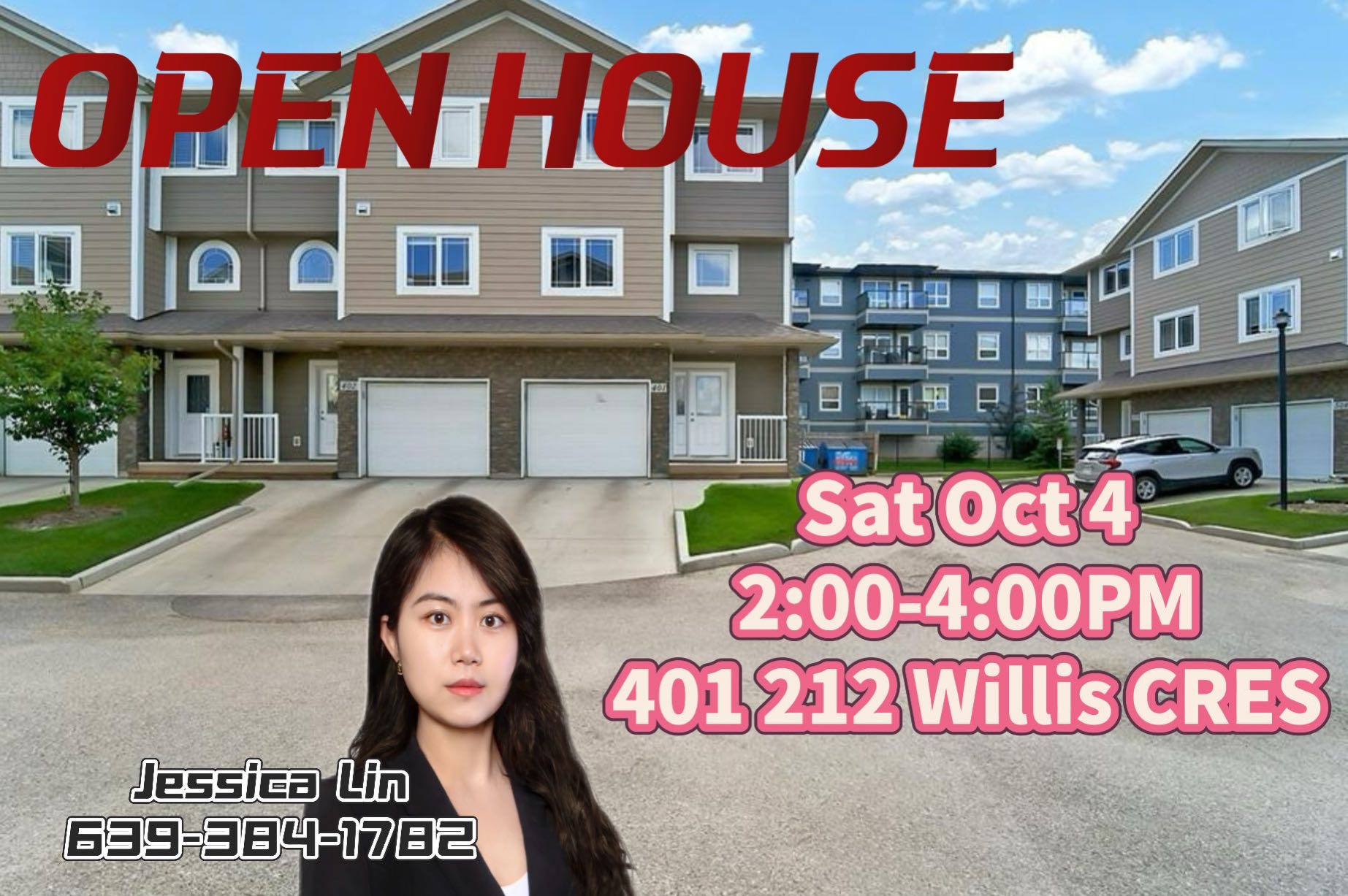 OPEN HOUSE开放参观10月4日周六2:00-4:00PM