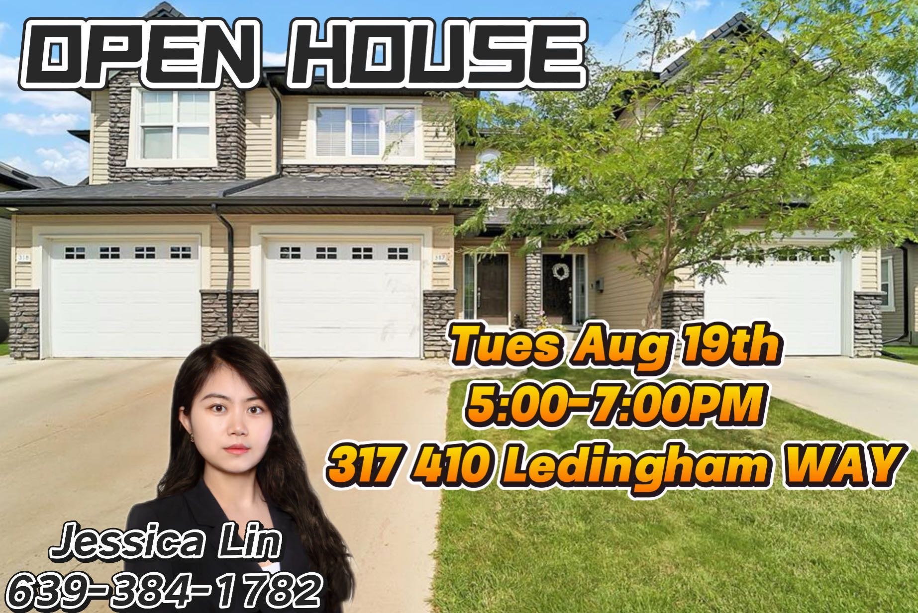 OPEN HOUSE开放参观周二8月19日5:00-7:00PM￼