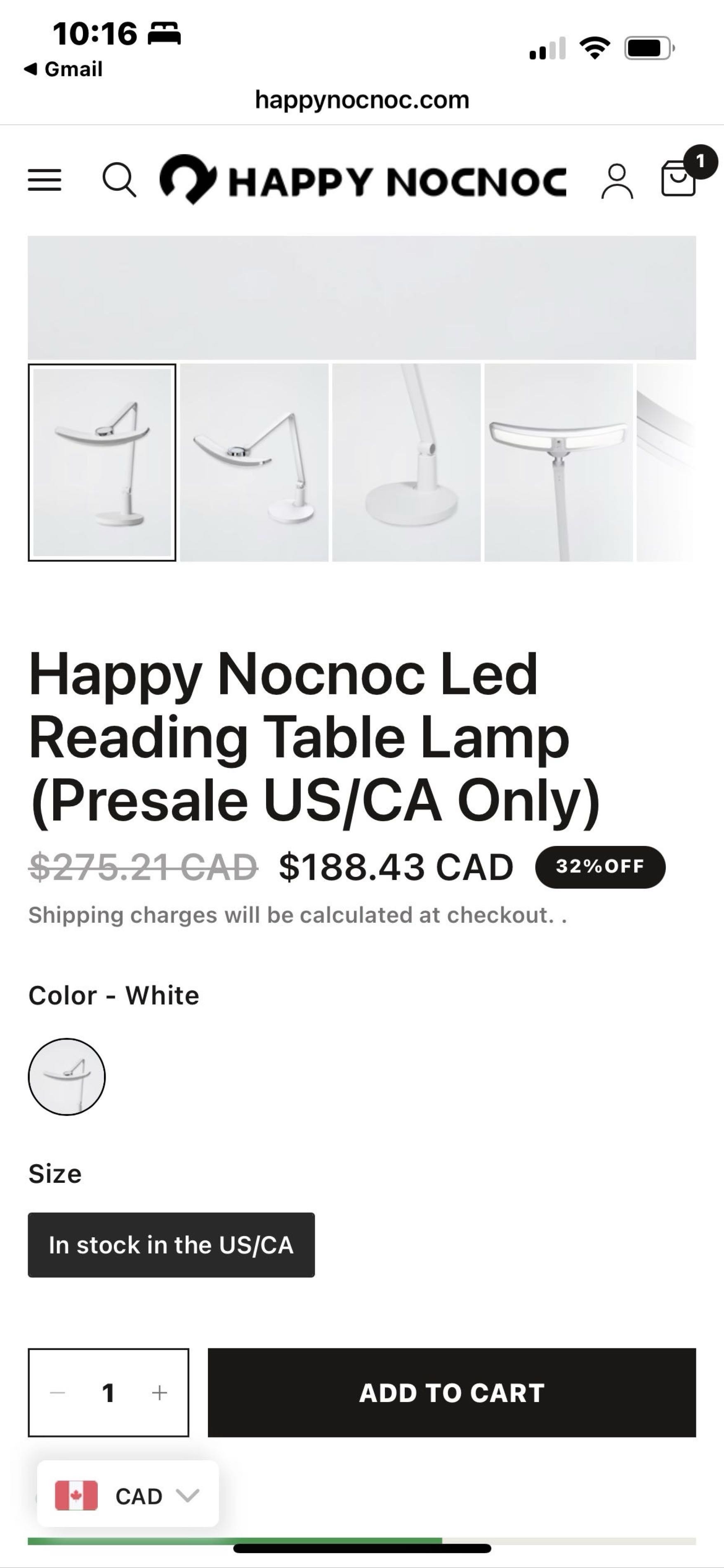 全新北美Happy Nocnoc儿童护眼灯  - 2