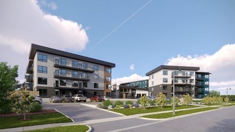 Stonebridge两室两厅公寓出租，4月1号起 - 7