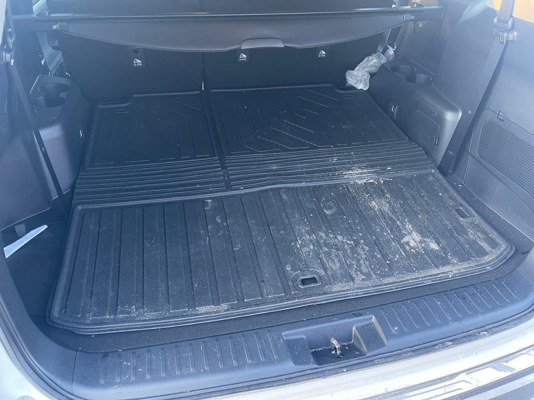 Toyota 2022款highlander 后备箱垫