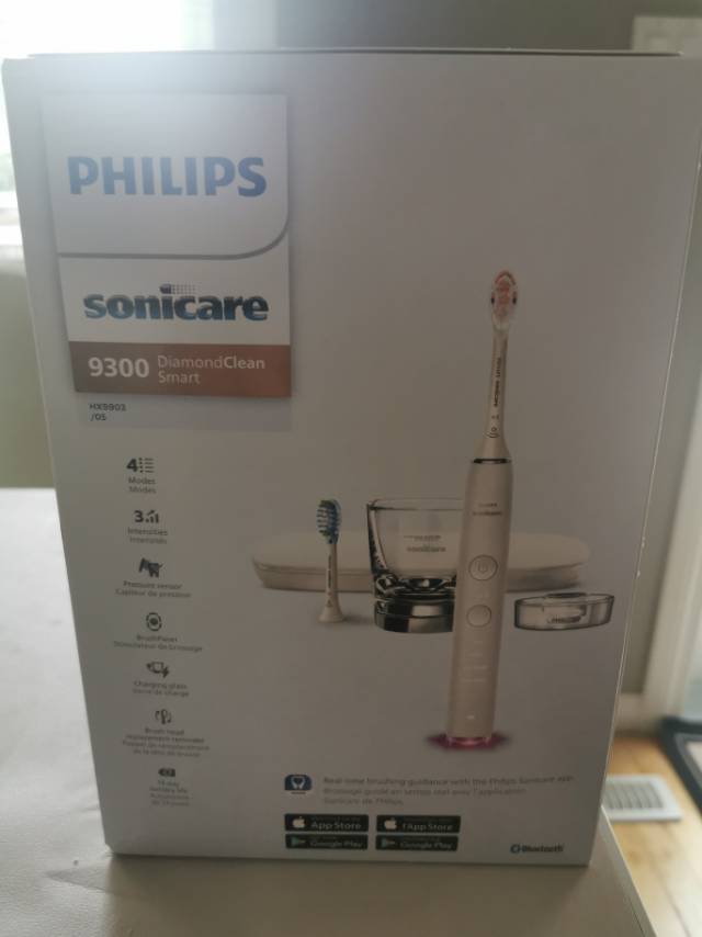 全新未开封飞利浦电动牙刷9300 - 6