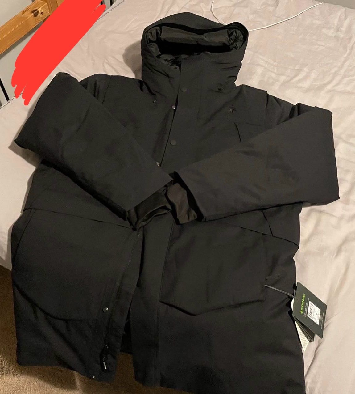 全新woods羽绒服