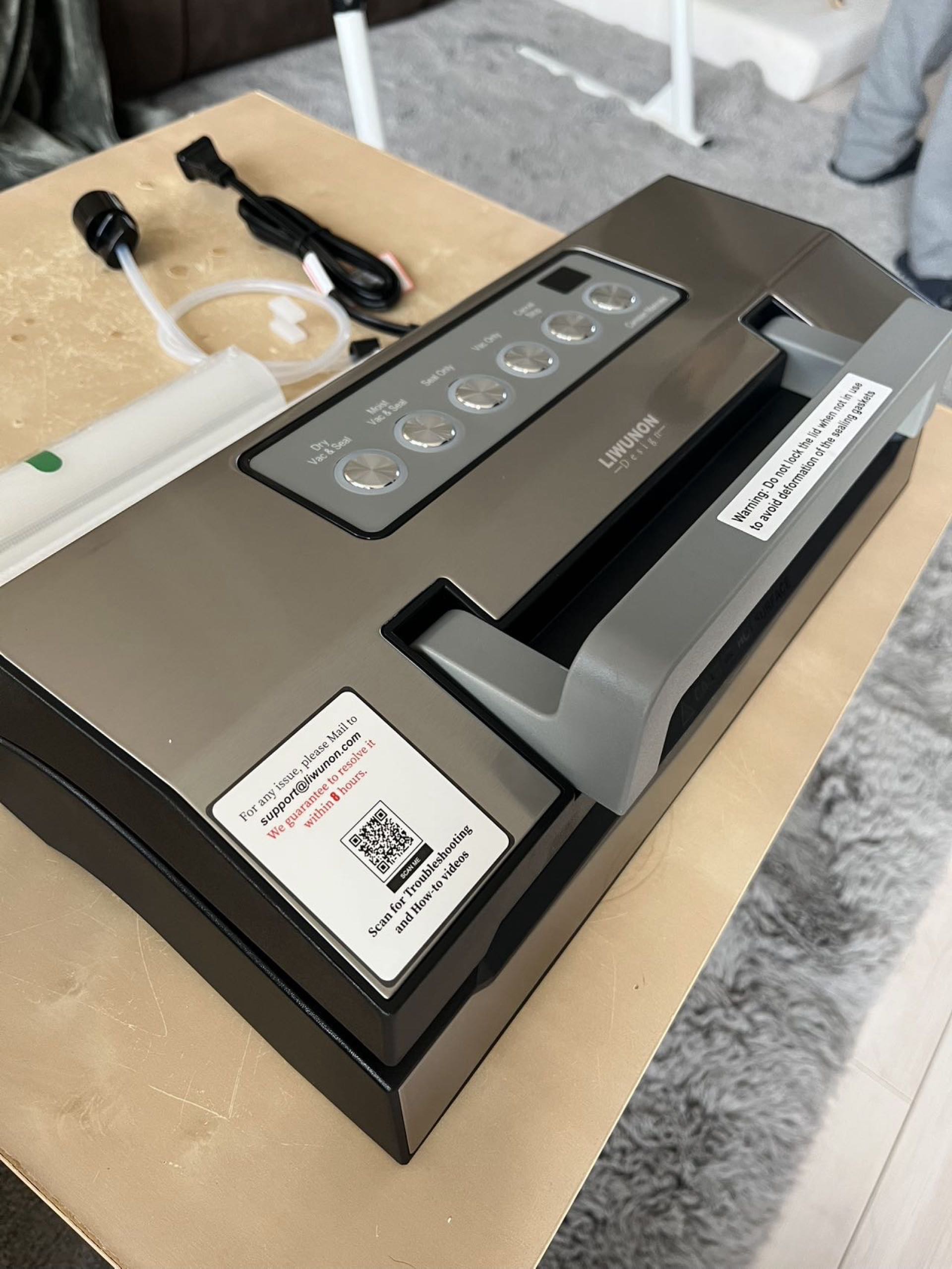 全新的真空食物封口机