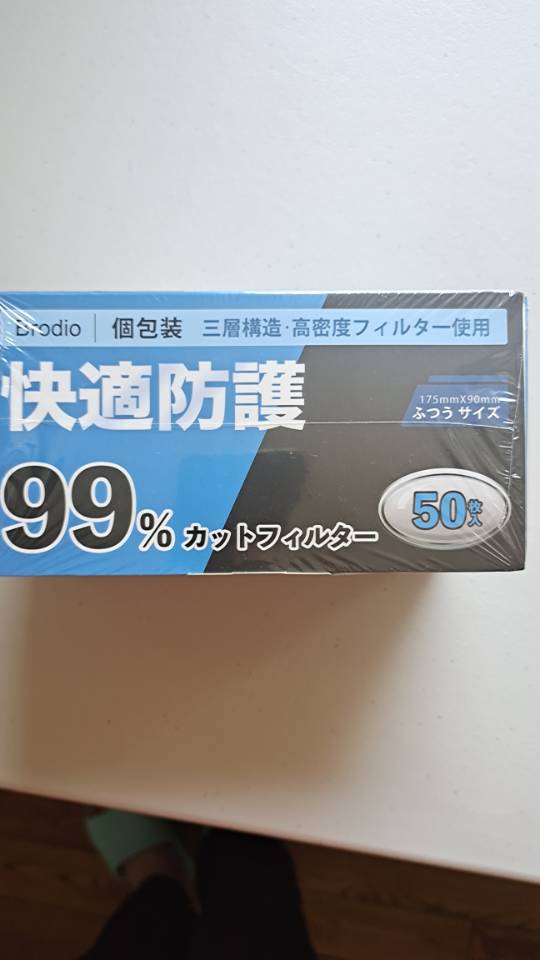 低价转出口日本一次性三层过滤宽挂耳口罩