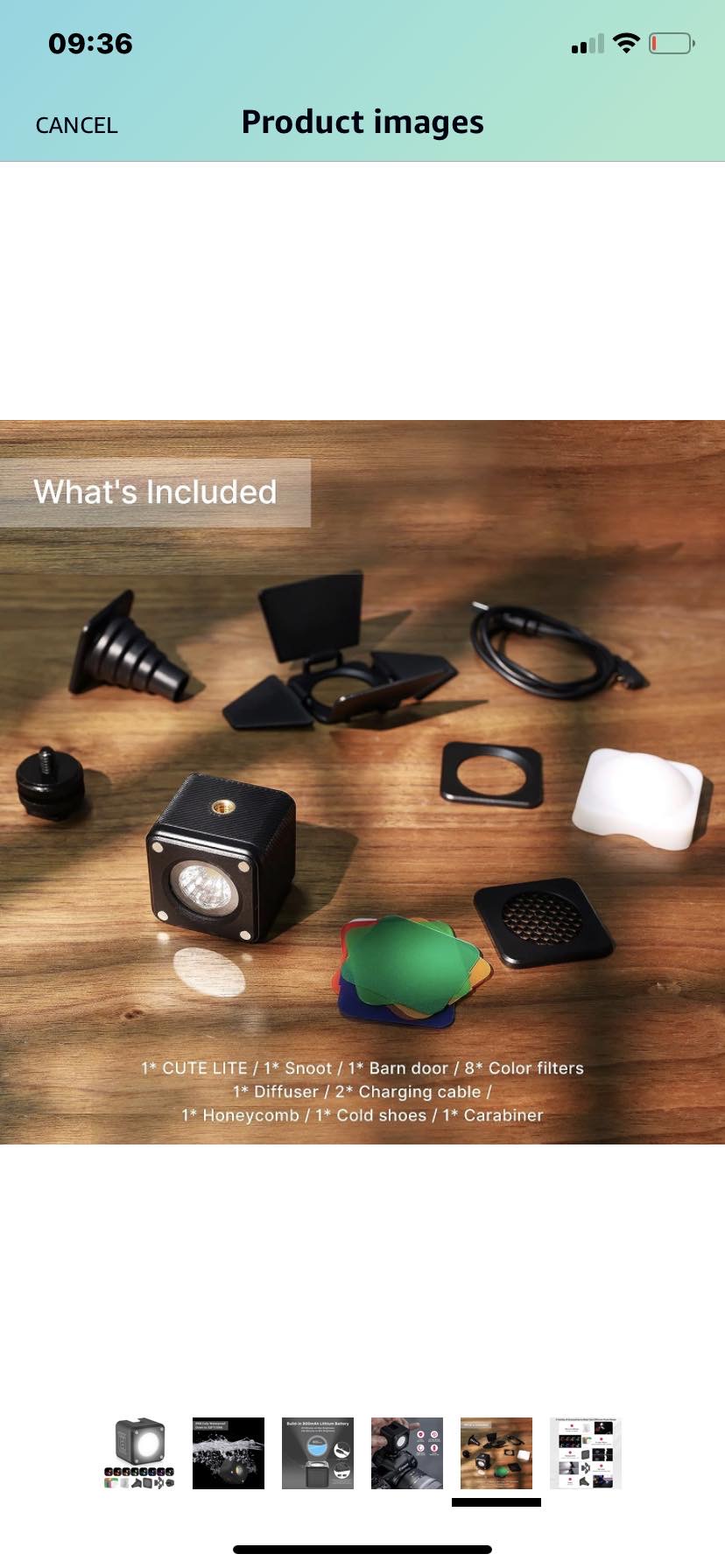 u篮子LED补光灯基本全新全套在 - 4