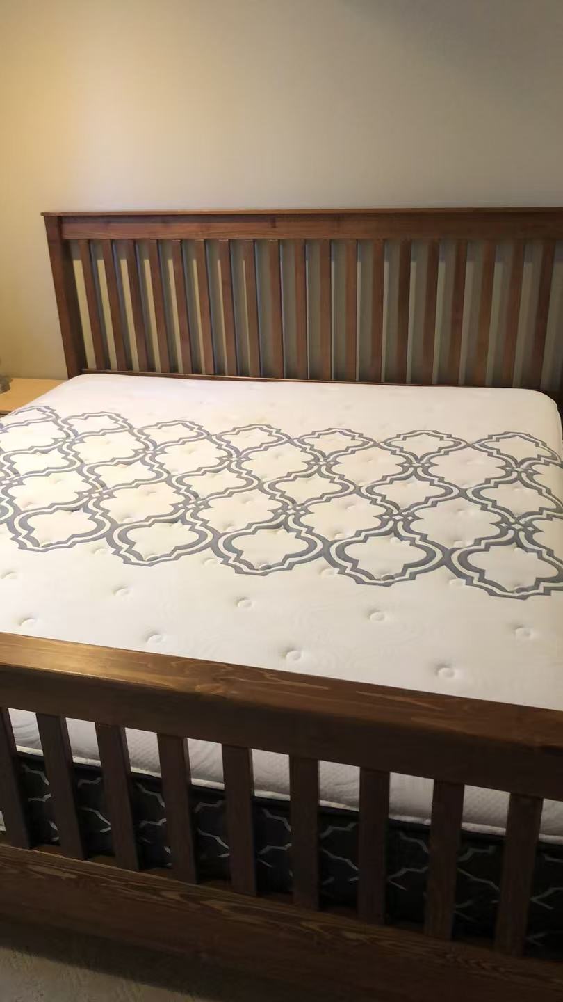 King 床架 床垫一套 400加币 - 5