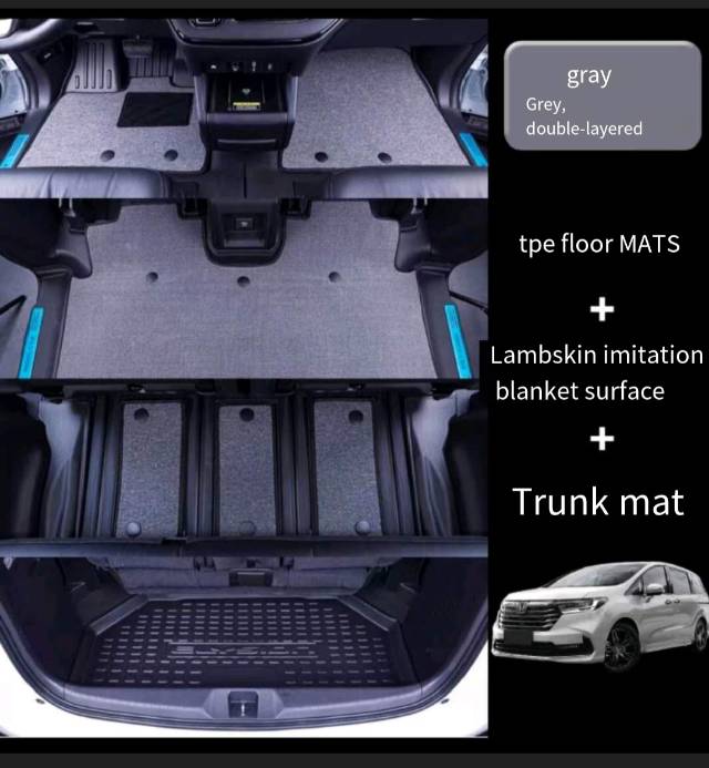 全新2015-2018款奥德赛全包脚垫，双层的 - 2