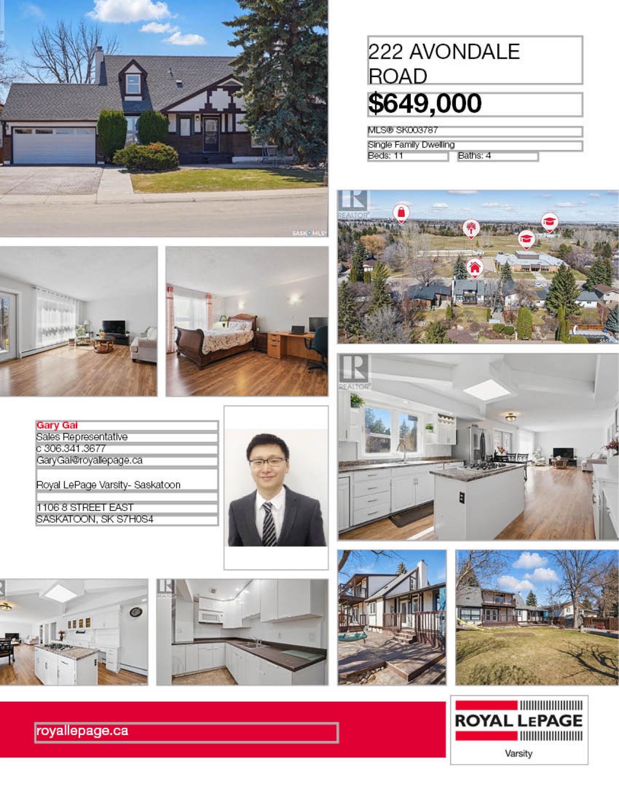 Public Open House公众开放看房 222 Avondale Rd 5月25日 周日2:00-4:00PM Gary Gai或者同事Dominic Parent会在此迎接🙏 - 4