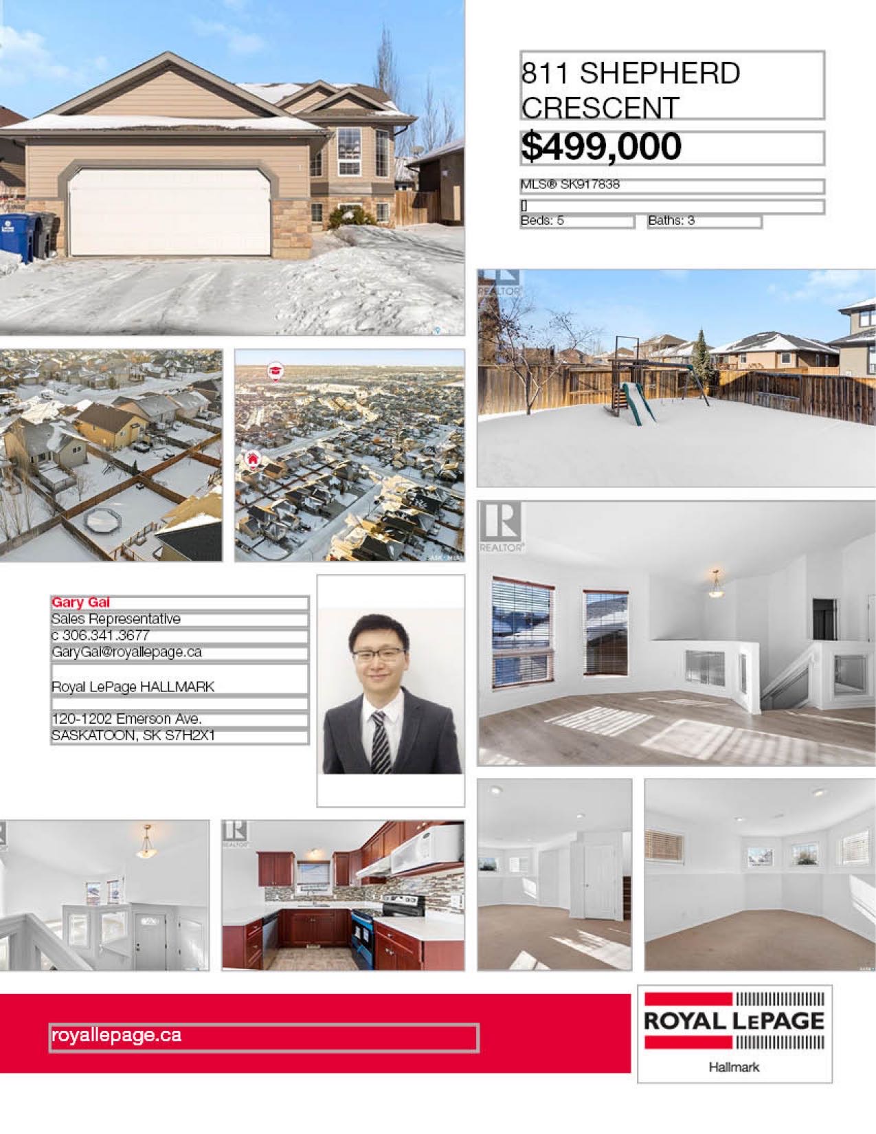 Public Open House公众开放看房 811 Shepherd Cres 2月4日 & 2月5日 周六周日2:00-4:00 PM Gary Gai或者同事Dominic Parent会在此迎接🙏 - 3