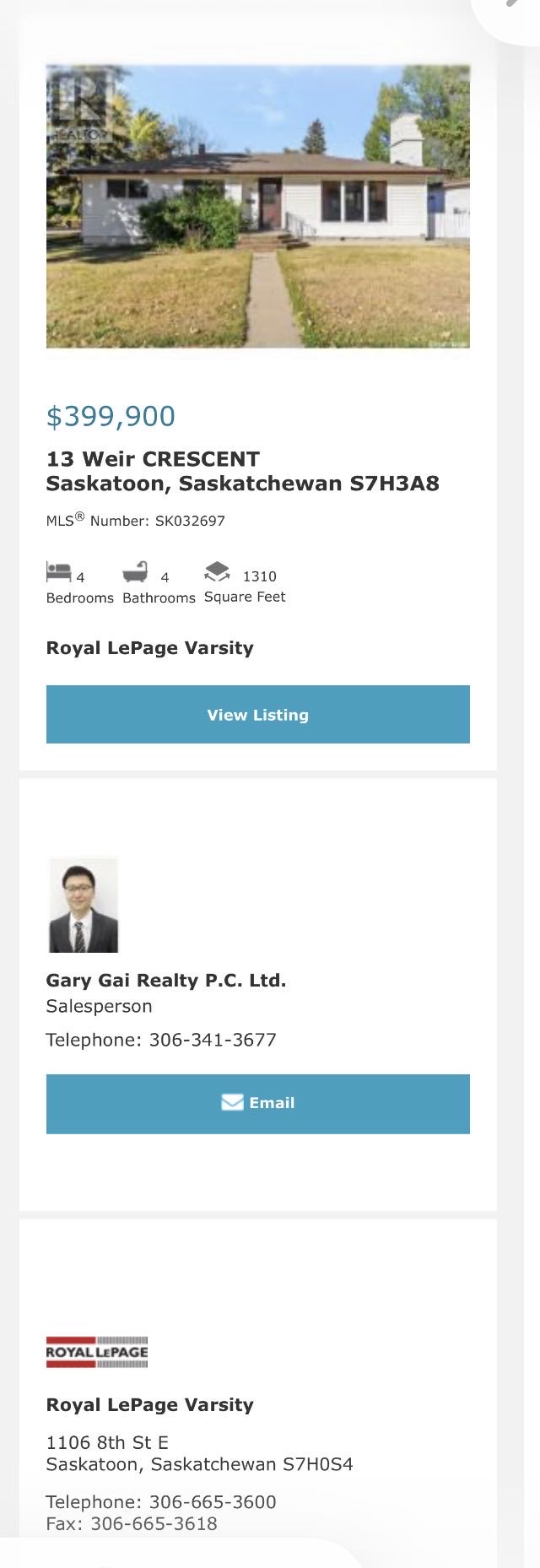 Greystone Heights小区1310尺4房4卫平层独立屋出售。优质地段靠近萨大，中小学校、公园、8街商圈，生活便利。房屋宽敞，占地面积大。主层客厅、餐厅及卧室采用L型布局，铺设橡木实木地板；厨房、走廊及主浴室为瓷砖地面。主卧带两件式卫生间，壁炉已改为燃气壁炉。地下室独立 - 2