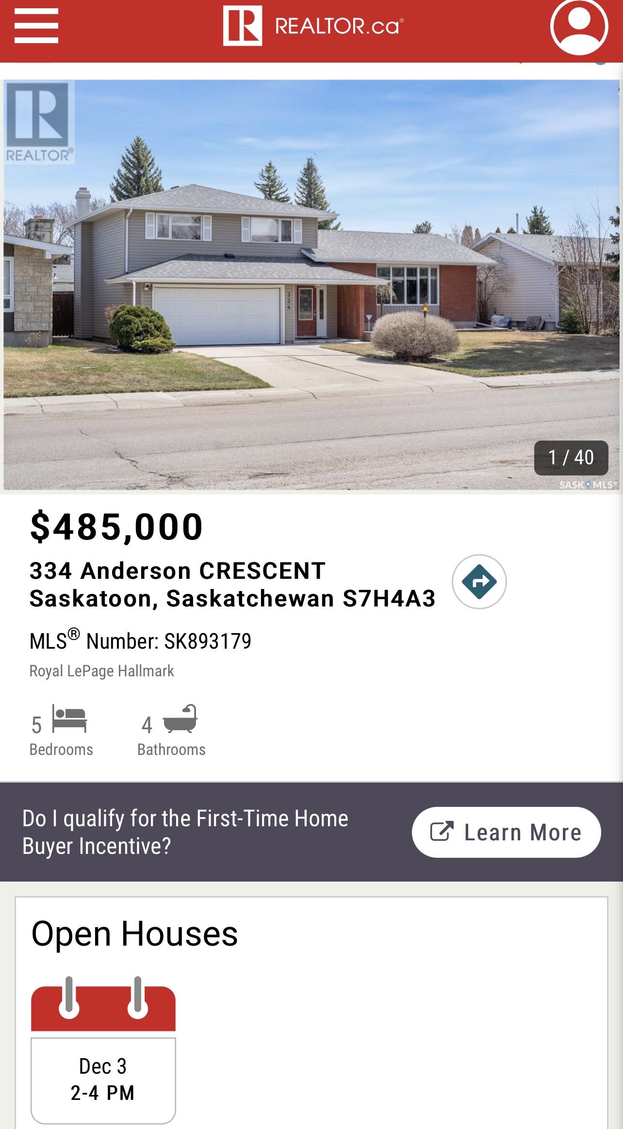 Public Open House公众开放看房 334 Anderson Cres 12月3日 周六 2:00-4:00 PM 311 Gillies Cres 12月4日 周日2:00-4:00 PM Gary Gai或者同事Don Remizowski会在此迎接🙏 - 7