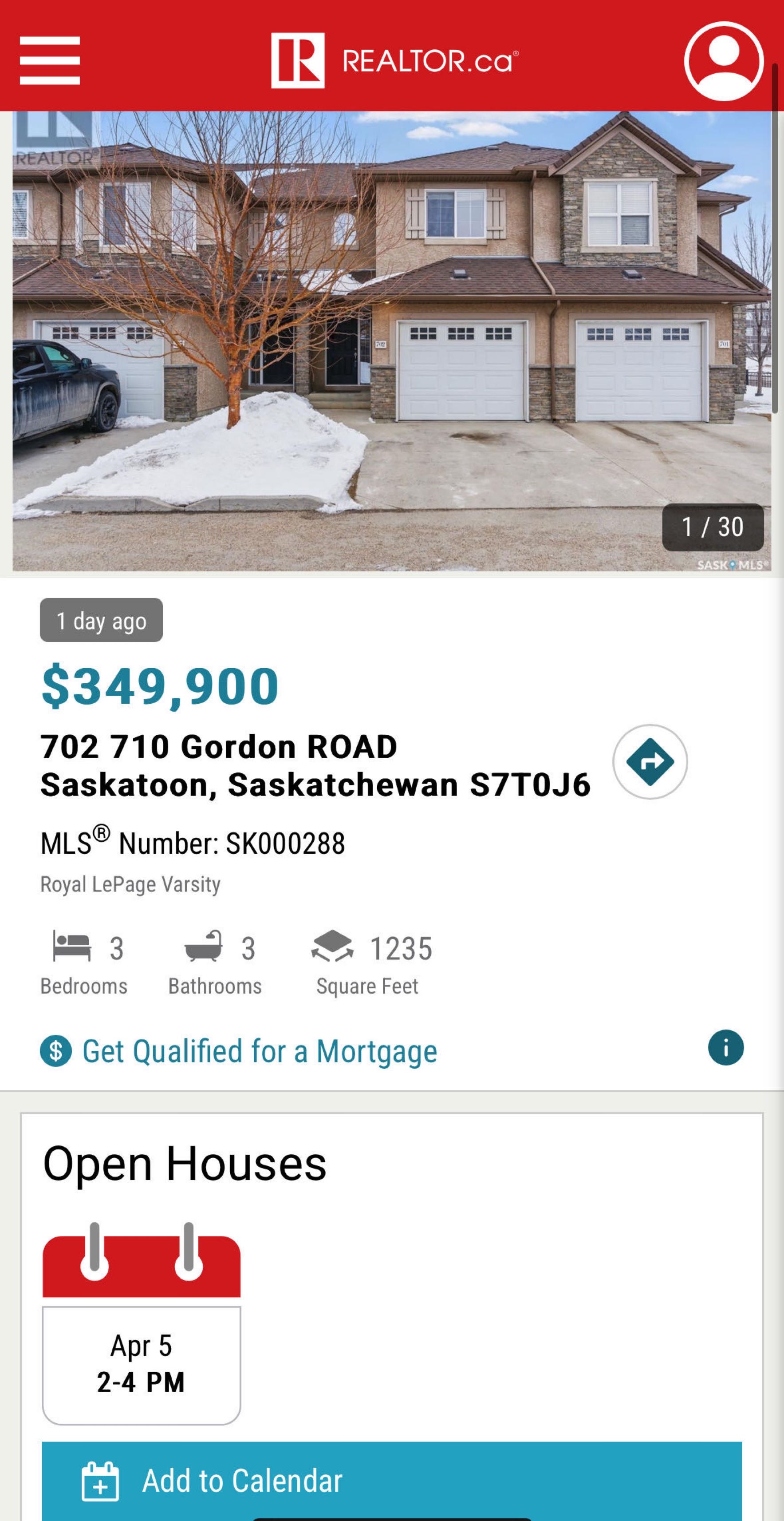 Public Open House公众开放看房 702-710 Gordon Rd 4月5日 周六2:00-4:00PM Gary Gai或者同事Dominic Parent会在此迎接🙏 - 3