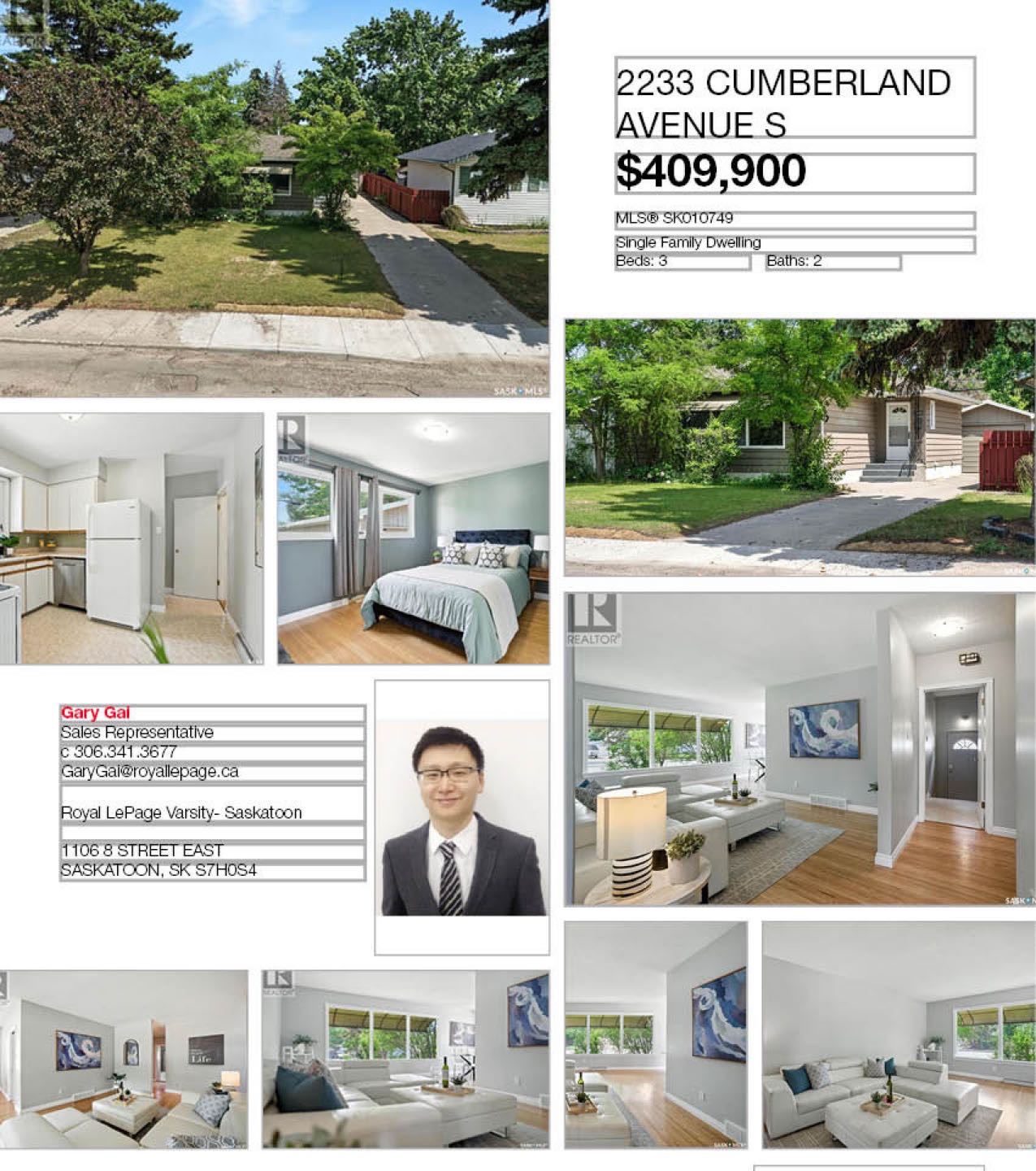 Public Open House公众开放看房 2233 Cumberland Ave S 6月29日 周日 11-1 PM Gary Gai或者同事Dominic Parent会在此迎接🙏 - 3