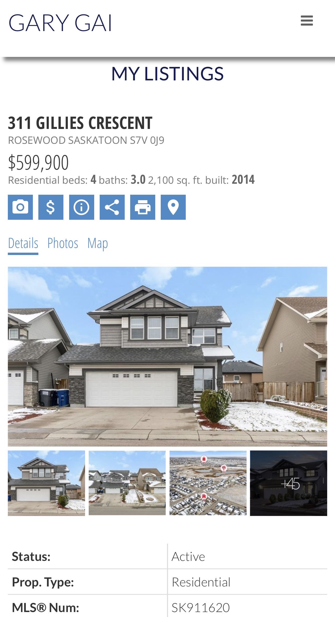 Public Open House公众开放看房 20 Oliver Cres 11月27日 周日12:30-2:00 PM 311 Gillies Cres 11月27日 周日2:30-4:00 PM Gary Gai或者同事Wade Brissaw会在此迎接🙏 - 7