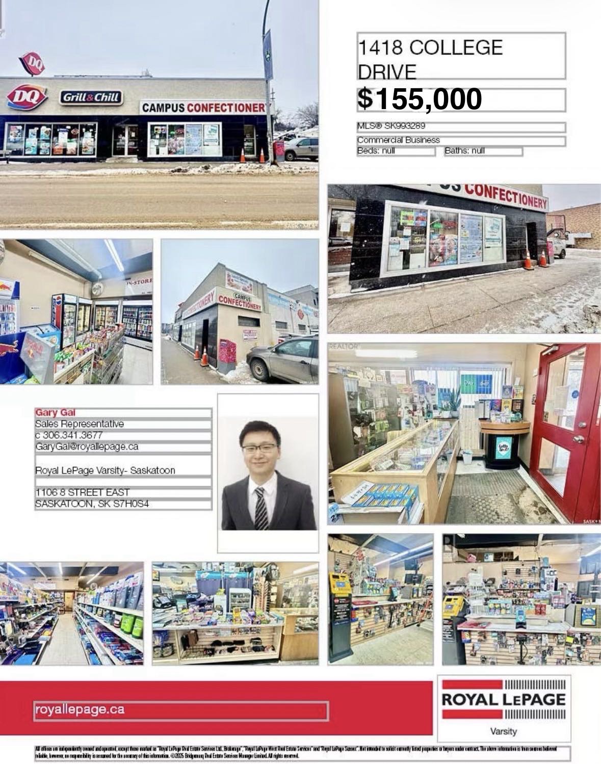 盈利便利店生意机会,位于萨大正对面覆盖大学3万名学生,高人流量区域,周围有酒店、汽车旅馆、市医院和住