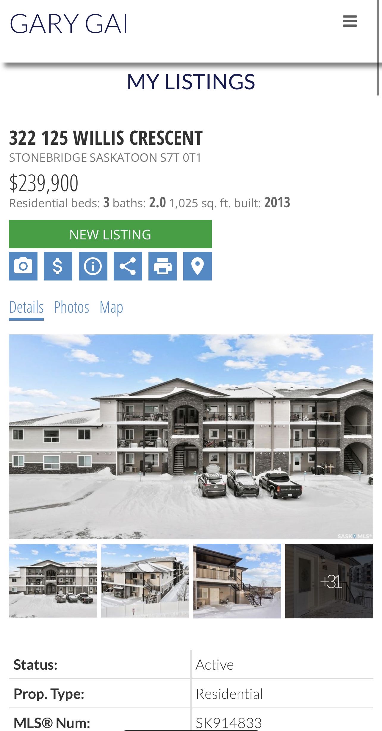 Stonebridge小区步行至学校，超市购物3室2卫2车位叠拼联排出售。安静2楼顶层边户，朝阳湖景，枫木橱柜，大理石台面，不锈钢家电，主卧带步入式衣柜，独立洗手间，大尺寸阳台，独立储物间。保养极佳。挂牌价格：$239900。详情请联系 Royal LePage地产经纪Gary - 3