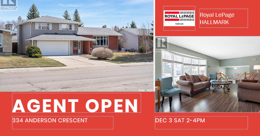 Public Open House公众开放看房 334 Anderson Cres 12月3日 周六 2:00-4:00 PM 311 Gillies Cres 12月4日 周日2:00-4:00 PM Gary Gai或者同事Don Remizowski会在此迎接🙏 - 6