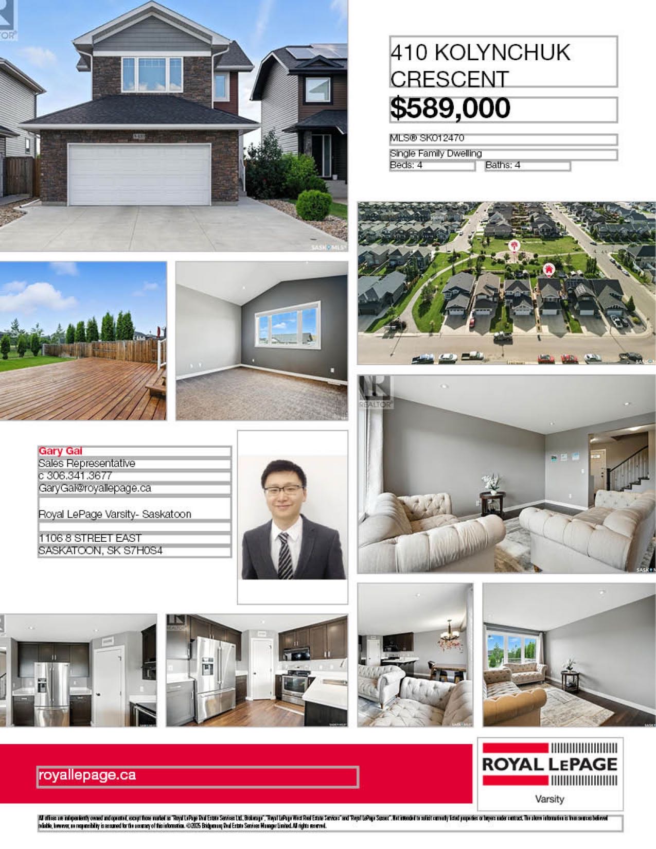 Stonebridge 背靠公园4房4卫+多功能厅独立屋出售。保养如新，后院直通公园，近学校、商店、公园及其他生活设施。主层采用开放式布局，客厅、厨房和餐厅区域均为实木地板。客厅宽敞明亮，大窗户朝西，可看到后院和公园景观。厨房配有枫木橱柜、花岗岩台面、转角储物间，以及不锈钢家电（