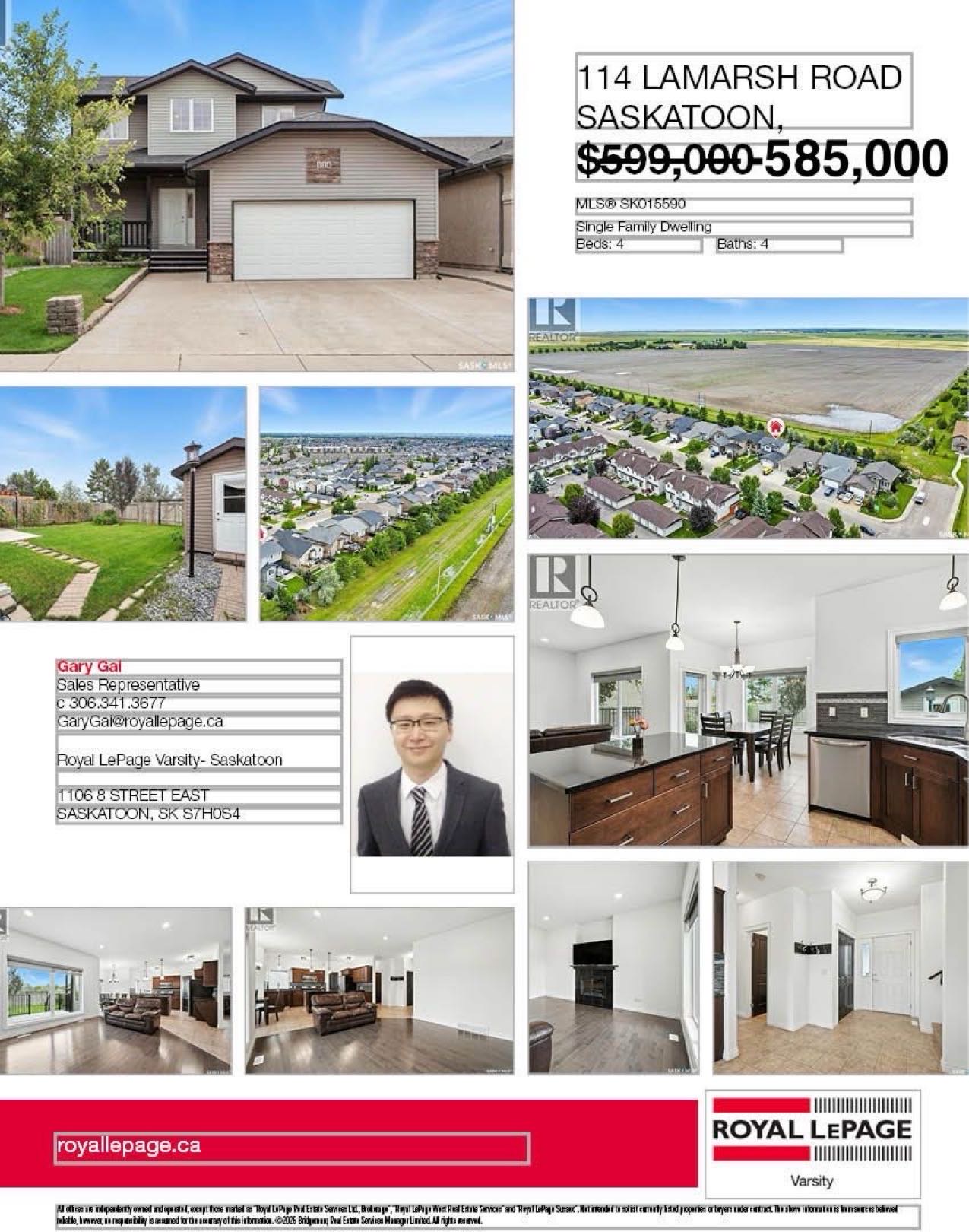 Public Open House公众开放看房 114 Lamarsh Road 9月6日 周六2:00-4:00PM Gary Gai或者同事Dominic Parent会在此迎接🙏 ————— Willowgrove 社区背靠农地美景独立屋出售！可步行到达学校、公园、商店及 - 2