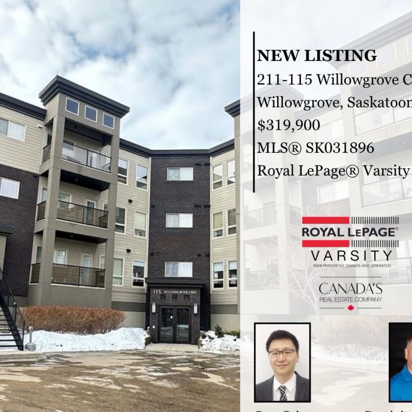 Public Open House公众开放看房 211-115 Willowgrove Cres 4月11日 周六2:00-4:00PM Gary Gai或者同事Dominic Parent会在此迎接🙏 ————— Willowgrove小区二楼两卧两卫公寓出售！设计精美，地理 - 2