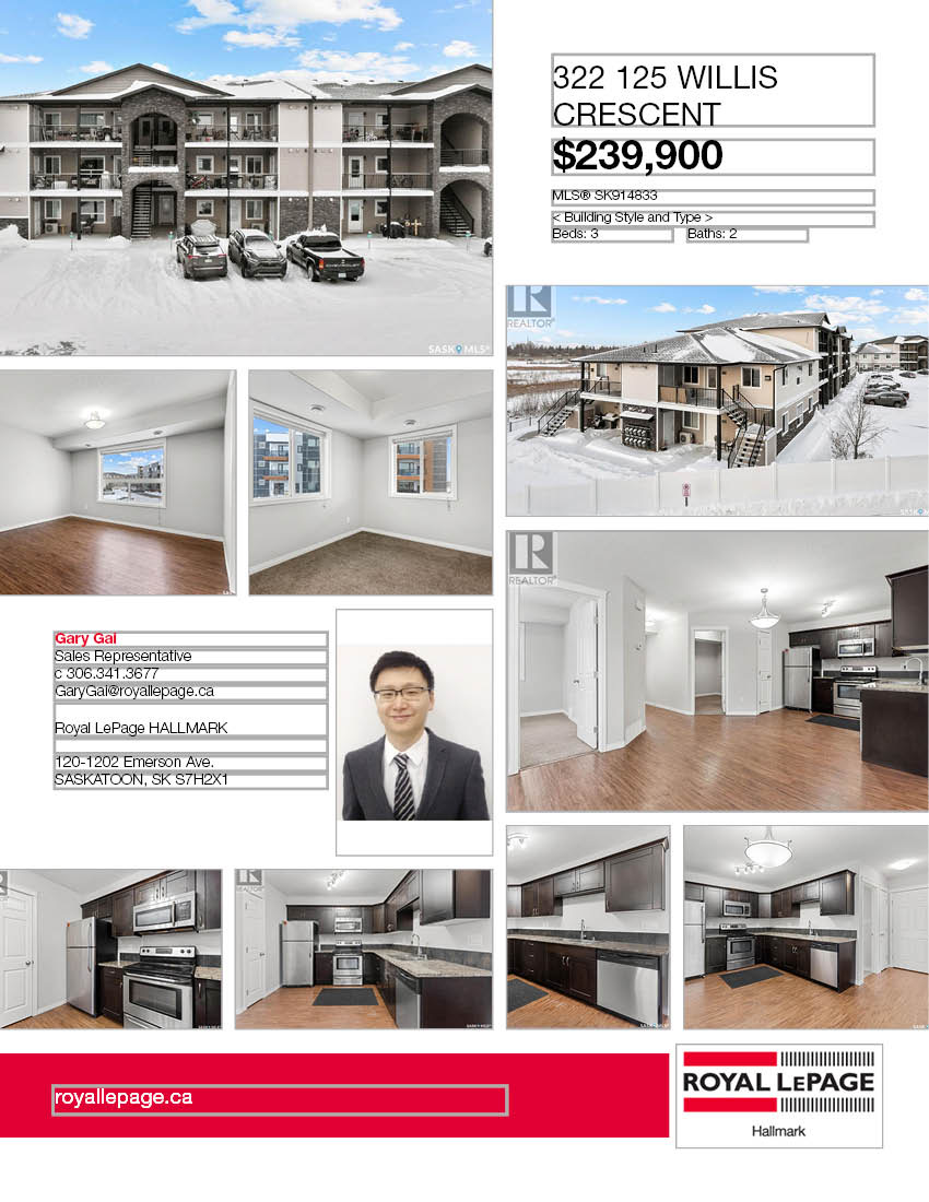 Stonebridge小区步行至学校，超市购物3室2卫2车位叠拼联排出售。安静2楼顶层边户，朝阳湖景，枫木橱柜，大理石台面，不锈钢家电，主卧带步入式衣柜，独立洗手间，大尺寸阳台，独立储物间。保养极佳。挂牌价格：$239900。详情请联系 Royal LePage地产经纪Gary