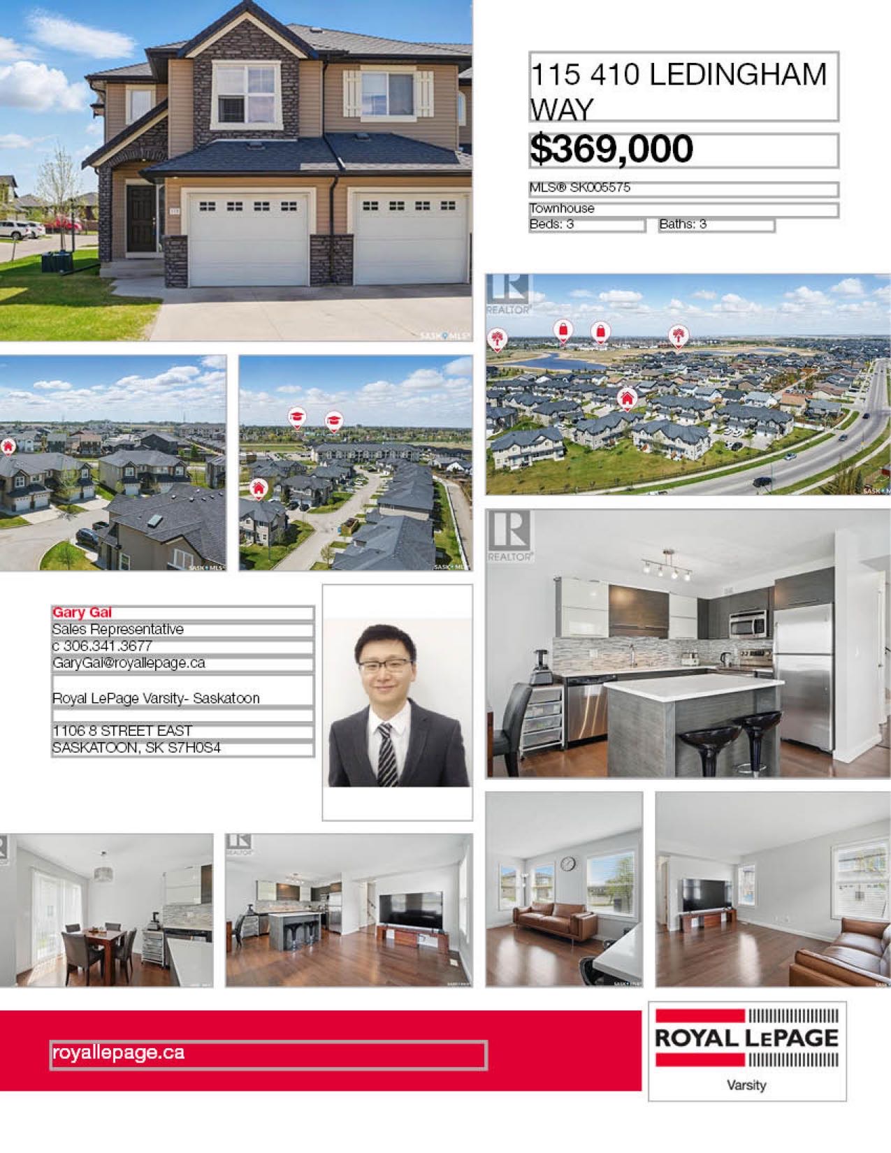 Rosewood小区3房3卫大尺寸边户联排出售。