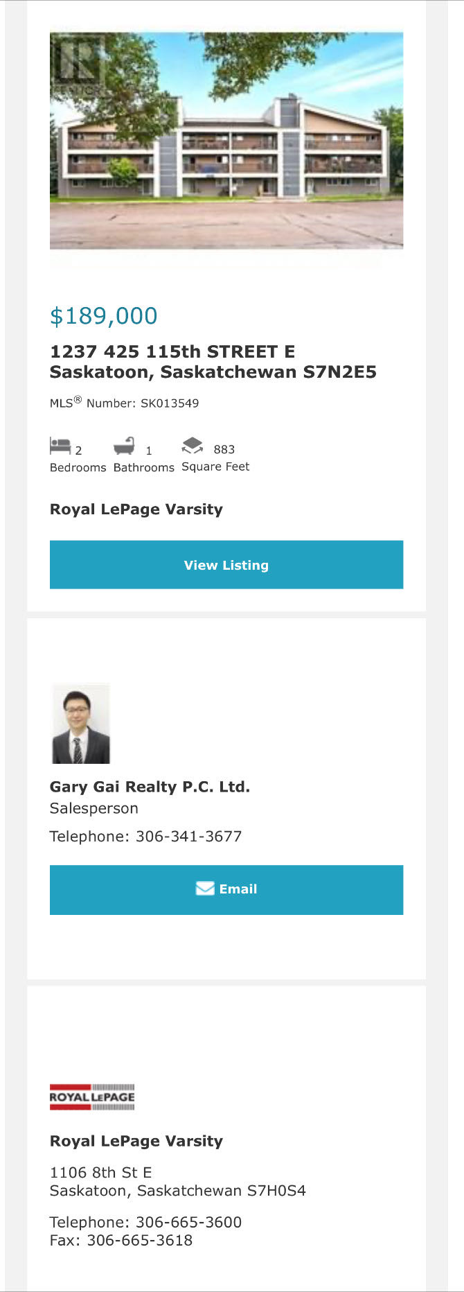 Forest Grove小区顶楼边户公寓出售！位置优越，距离萨斯喀彻温大学仅7分钟车程，毗邻两所小学，步行即可到达 University Heights 购物区和两所高中。作为边户单位，这套安静公寓多一个侧窗，采光更佳，客厅和卧室均铺设复合地板，厨房、餐厅和两个卫生间为瓷砖地面， - 2