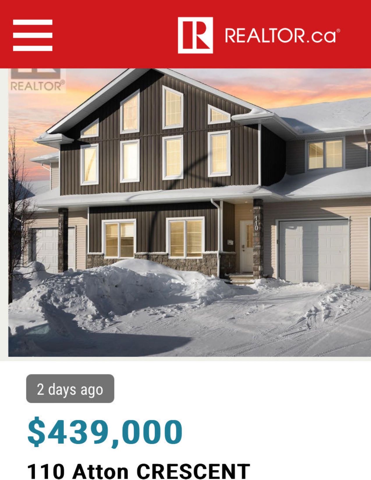 Public Open House公众开放看房 110 Atton Cres 2月16日 周日 2-4PM Gary Gai或者同事Dominic Parent / Brain Kuhn会在此迎接🙏  ———————— Evergreen小区宽敞5卧4卫1书房联排别墅面积达1, - 2