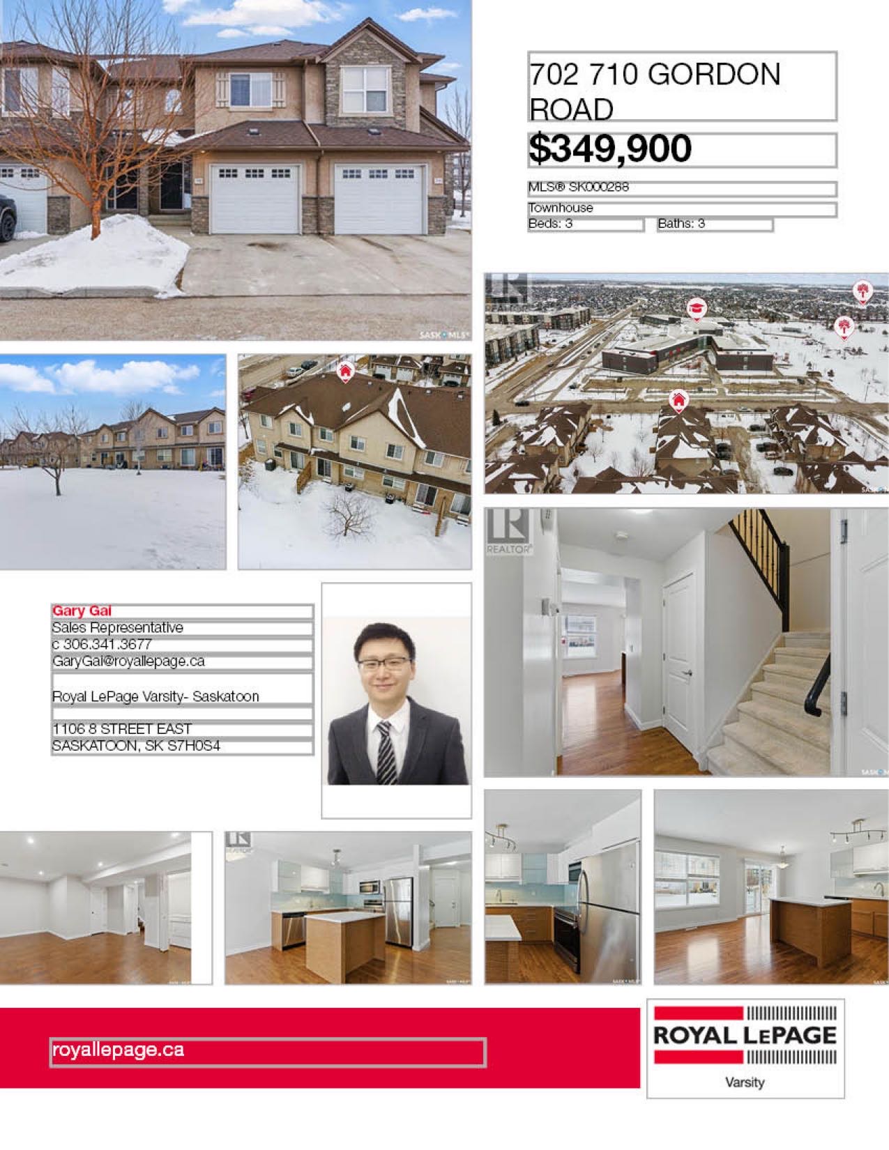 Public Open House公众开放看房 702-710 Gordon Rd 4月5日 周六2:00-4:00PM Gary Gai或者同事Dominic Parent会在此迎接🙏 - 4