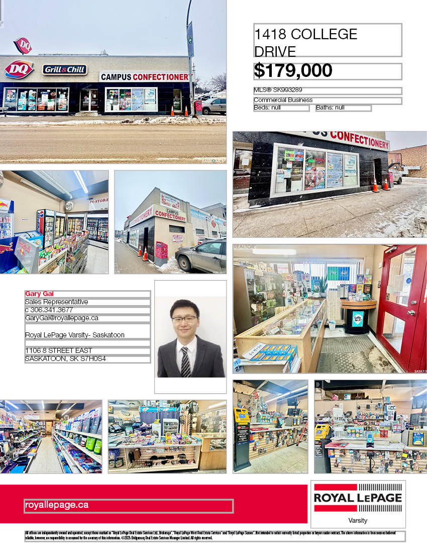 盈利便利店生意机会,位于萨大正对面覆盖大学3万名学生,高人流量区域,周围有酒店、汽车旅馆、市医院和住