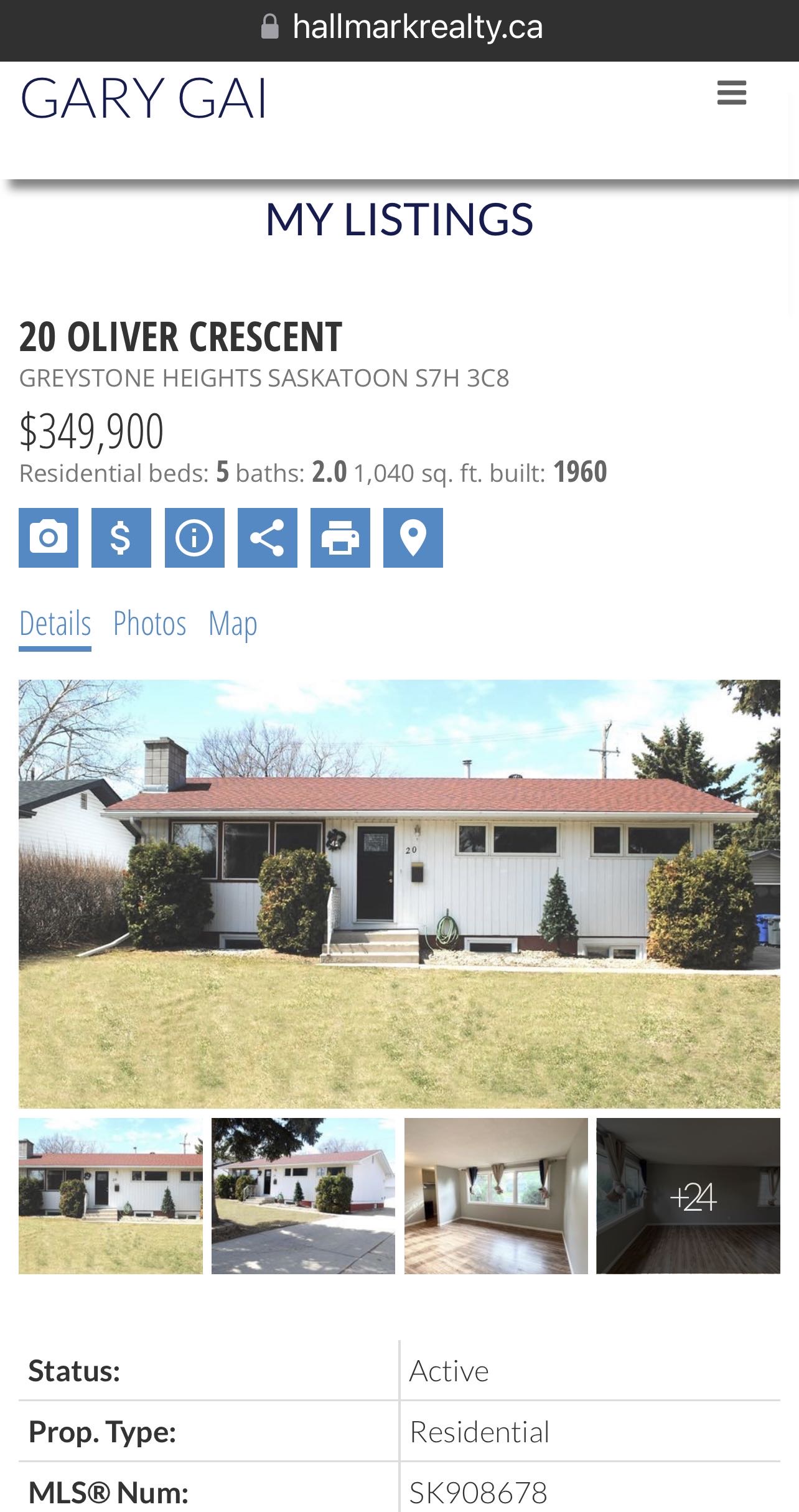 Public Open House公众开放看房 20 Oliver Cres 11月27日 周日12:30-2:00 PM 311 Gillies Cres 11月27日 周日2:30-4:00 PM Gary Gai或者同事Wade Brissaw会在此迎接🙏 - 4