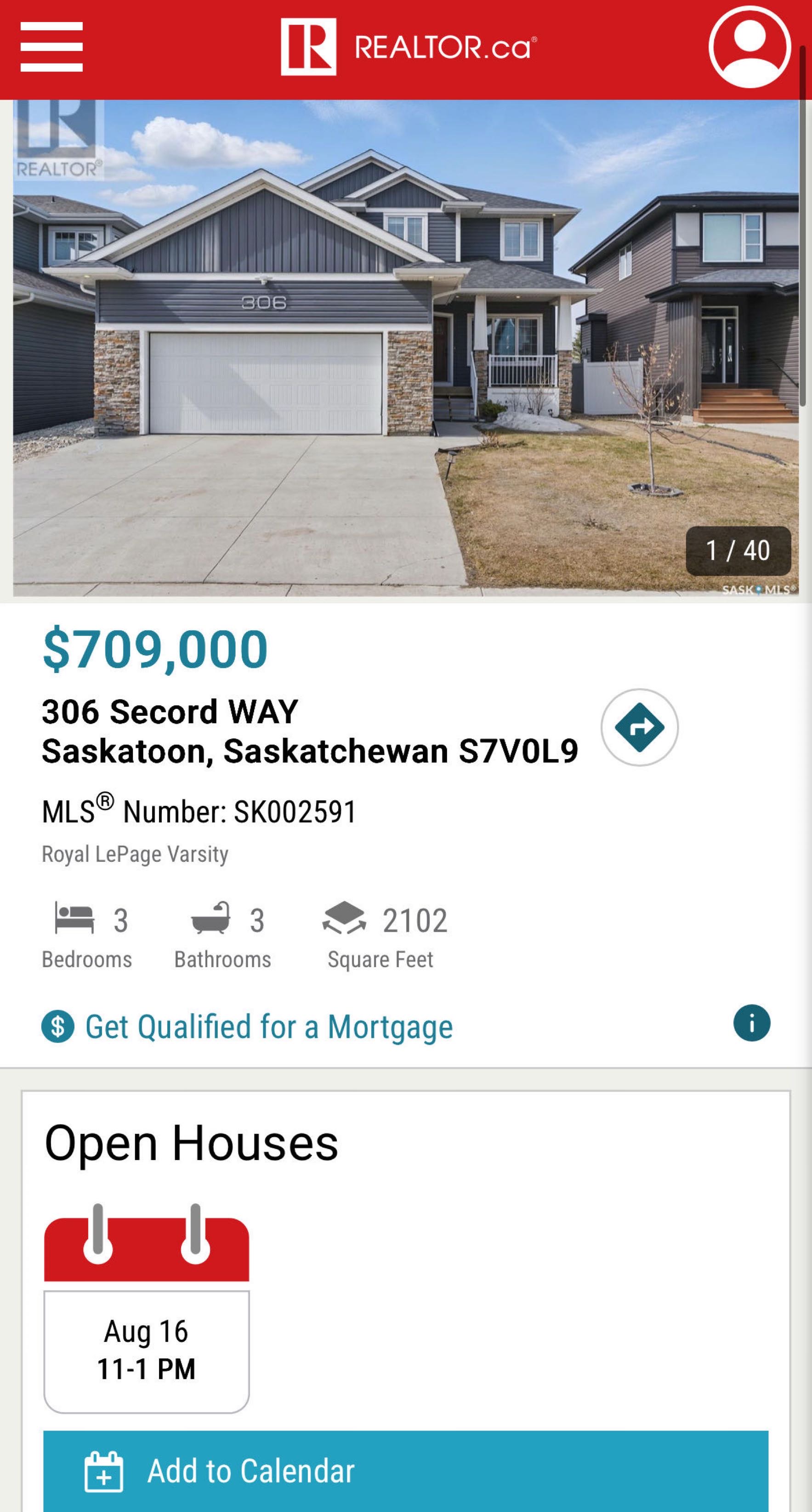 Public Open House公众开放看房 306 Secord Way 8月16日 周六11:00-1PM Gary Gai或者同事Dominic Parent会在此迎接🙏 ————— Brighton小区背靠公园绿地3房3卫独立屋出售。Montana Homes前样板房 - 2