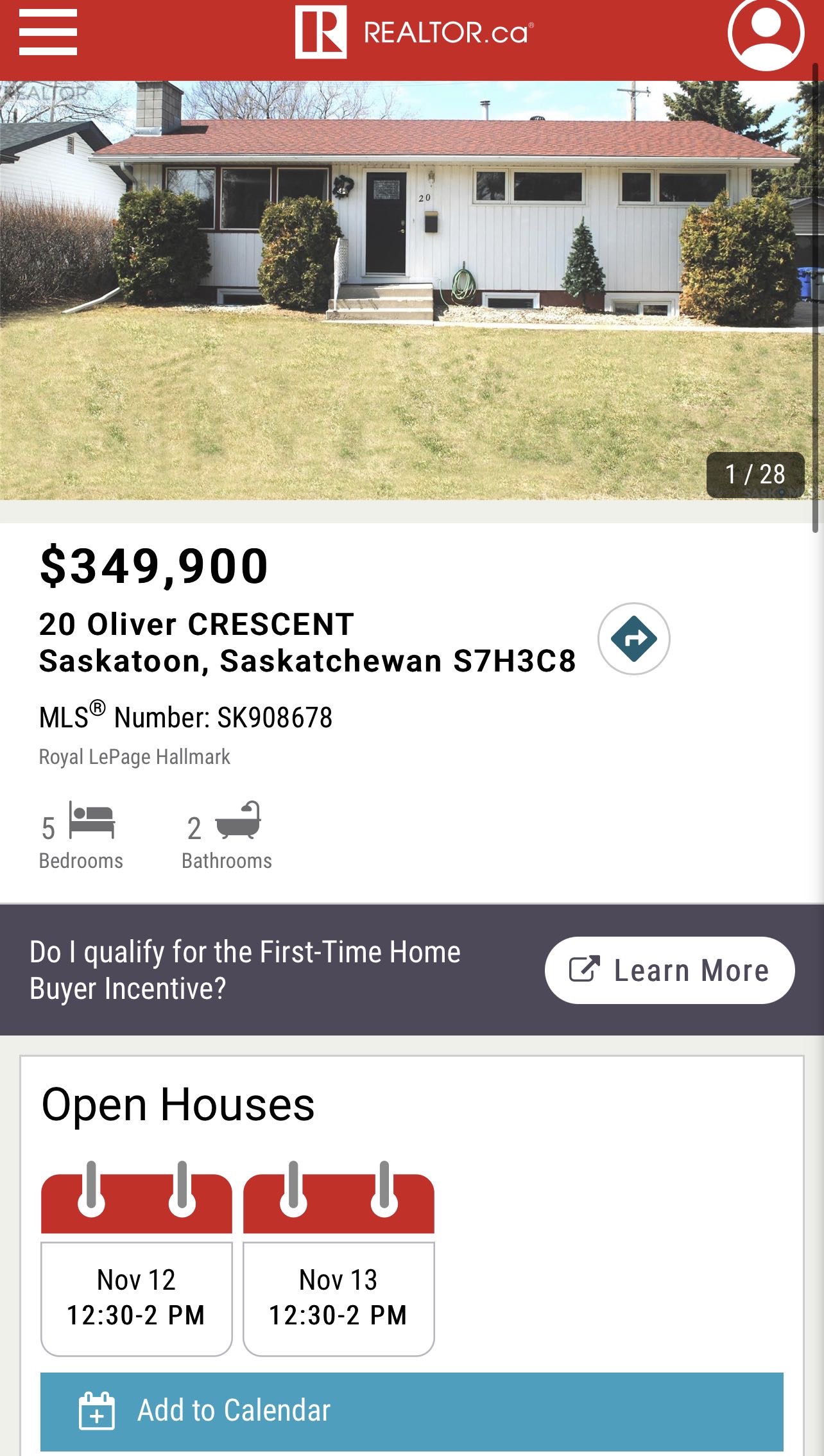 Public Open House公众开放看房 20 Oliver Cres 11月12日 周六12:30-2:00 PM 11月13日 周日12:30-2:00 PM  Gary Gai或者同事Wade Brissaw会在此迎接🙏 - 4