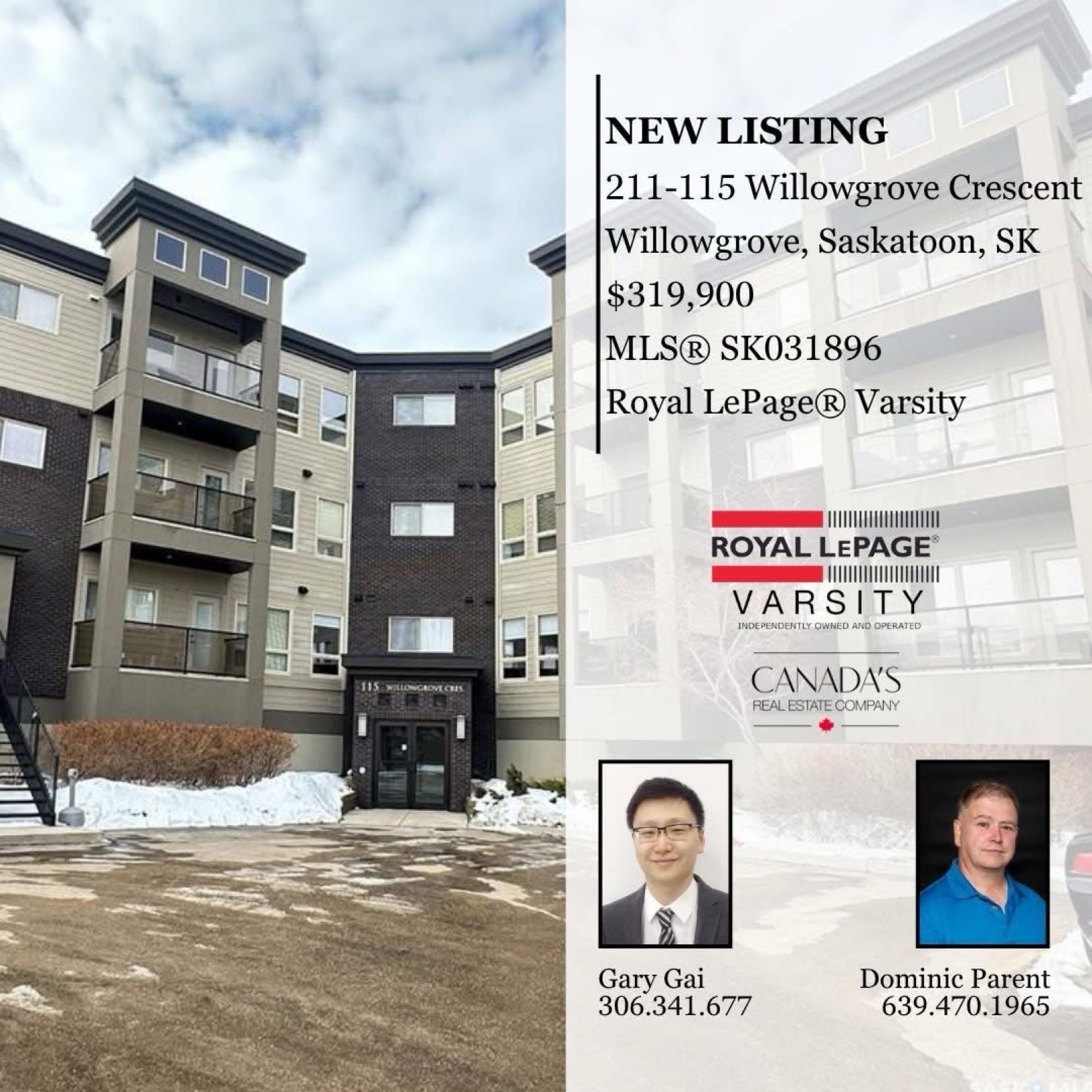 Willowgrove小区二楼两卧两卫公寓出售！