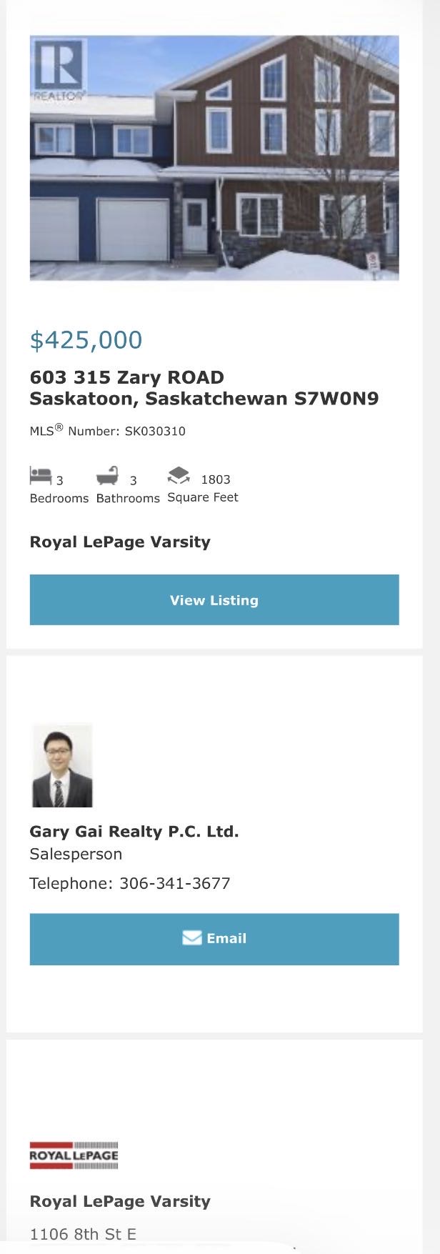 🏡 Evergreen 优质联排别墅上市 📍603–315 Zary Road  1,804 sqft、3卧3卫 的宽敞联排别墅 - 2