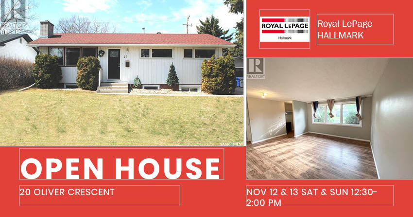 Public Open House公众开放看房 20 Oliver Cres 11月12日 周六12:30-2:00 PM 11月13日 周日12:30-2:00 PM  Gary Gai或者同事Wade Brissaw会在此迎接🙏 - 2