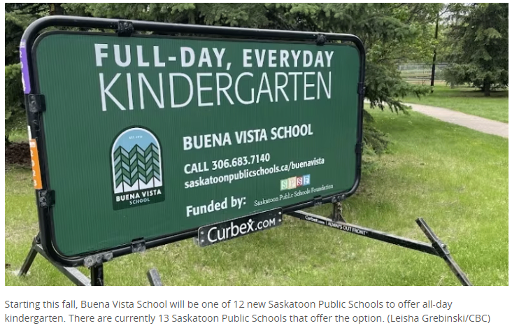 好消息！萨斯卡通公立学校扩大全日制幼儿园课程