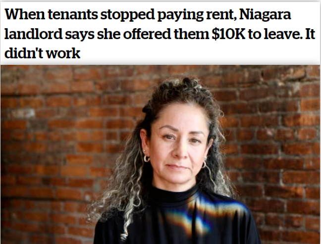 安省租霸不交房租耍无赖！房东不要钱+赔$1万赶不走！