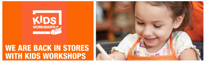 想要个藏宝箱吗！HomeDepot儿童手工作坊开始注册啦！