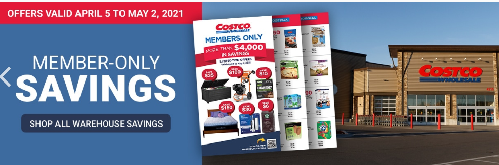 Costco最新优惠券:有效期从4月5日至5月2日，海量特价品！