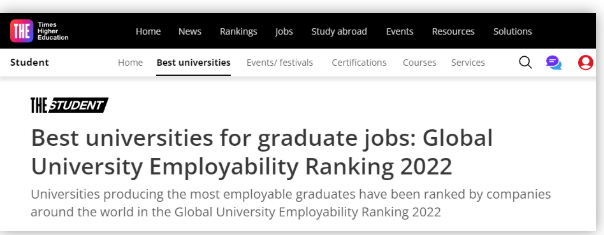 最新！全球最好找工作大学排行：加拿大"就业三强"出炉！第一是它！