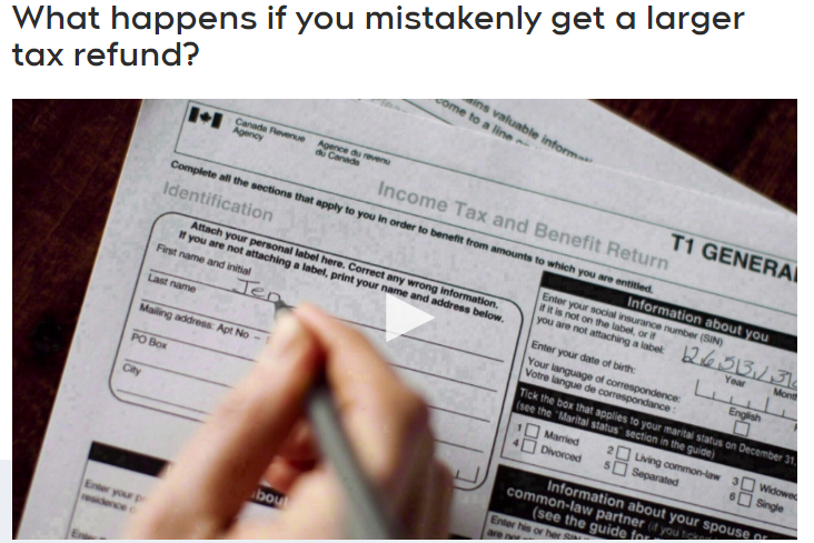 如果你误拿了一大笔退税怎么办?