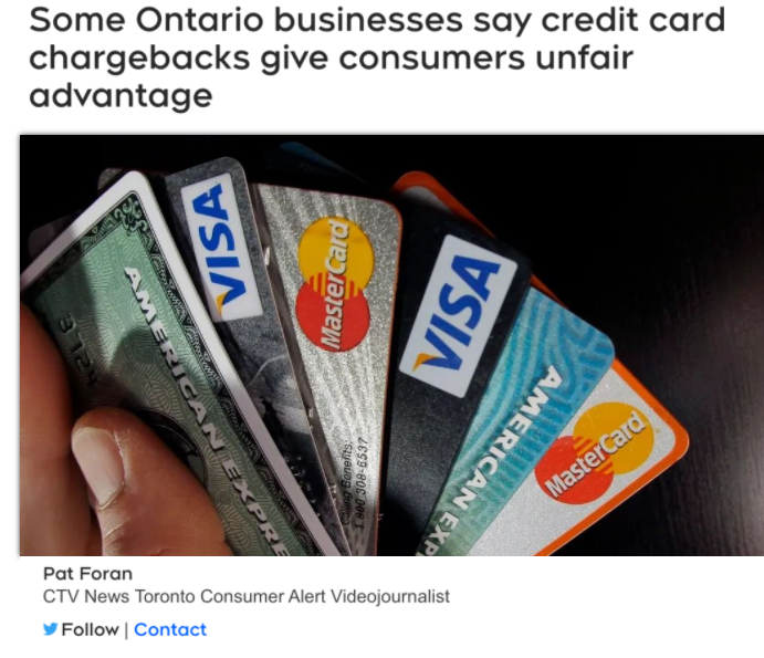 加拿大信用卡拒付规则存在漏洞！商家叫苦，43%认为没机会赢退款纠纷！